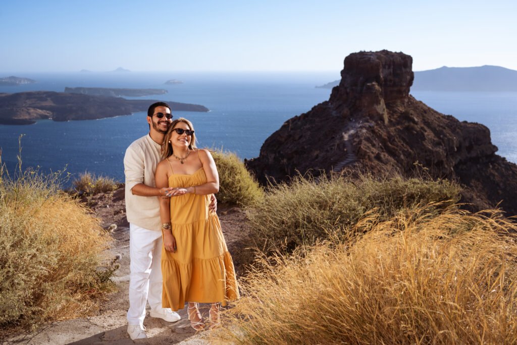Proposal photography Santorini