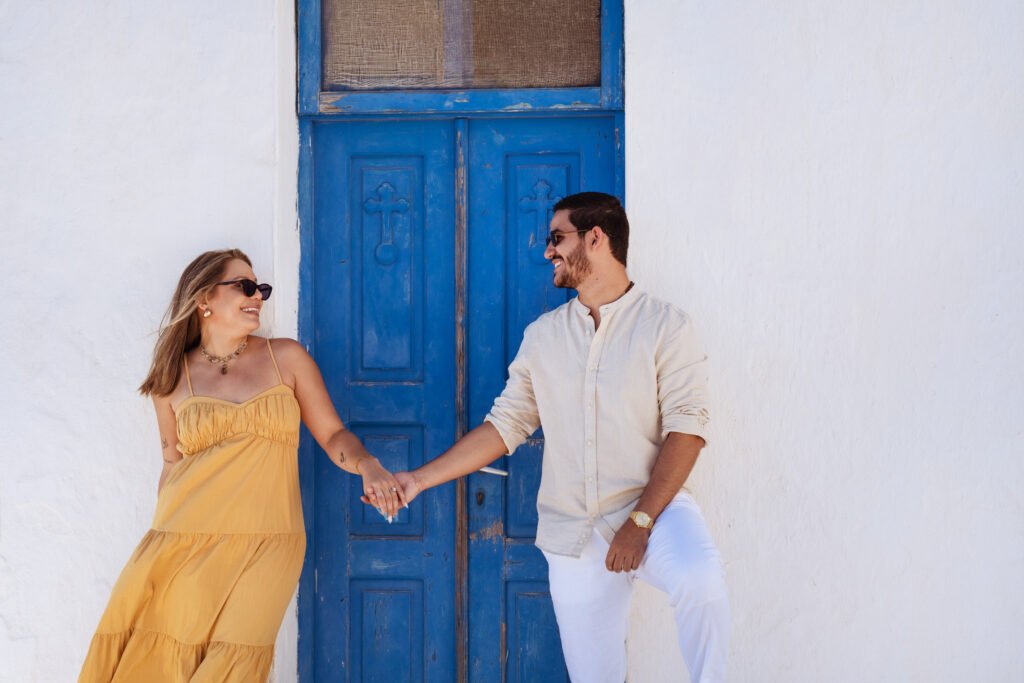 Proposal photography Santorini