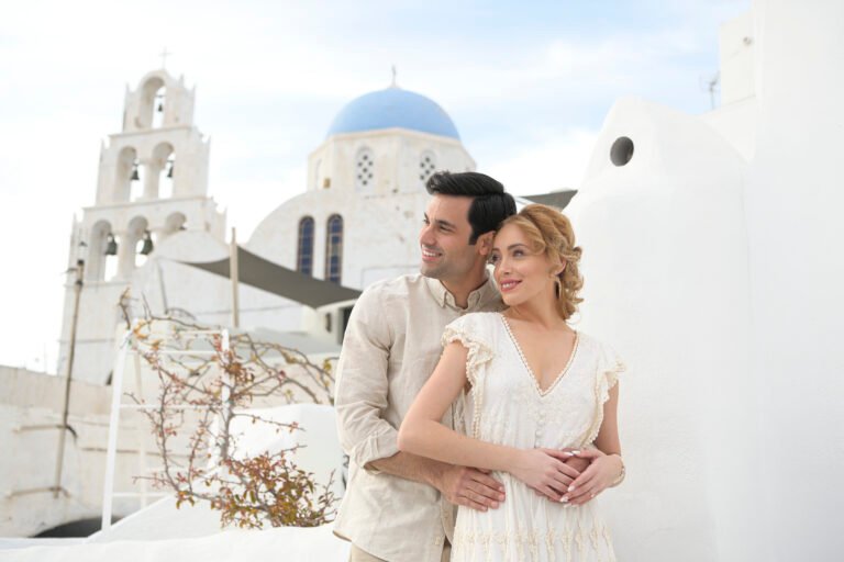 pyrgos santorini photoshoot
