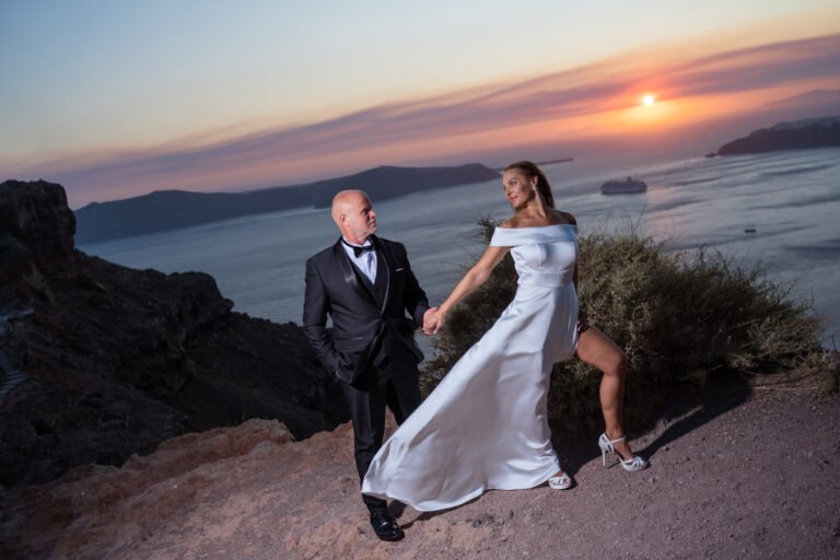 Greece wedding photographer Santorini