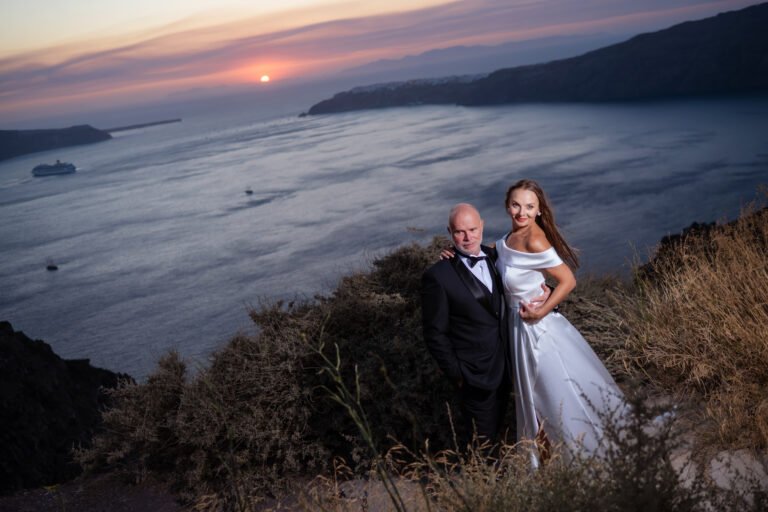 Santorini destination wedding photographer