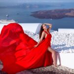 Santorini Flying Dress